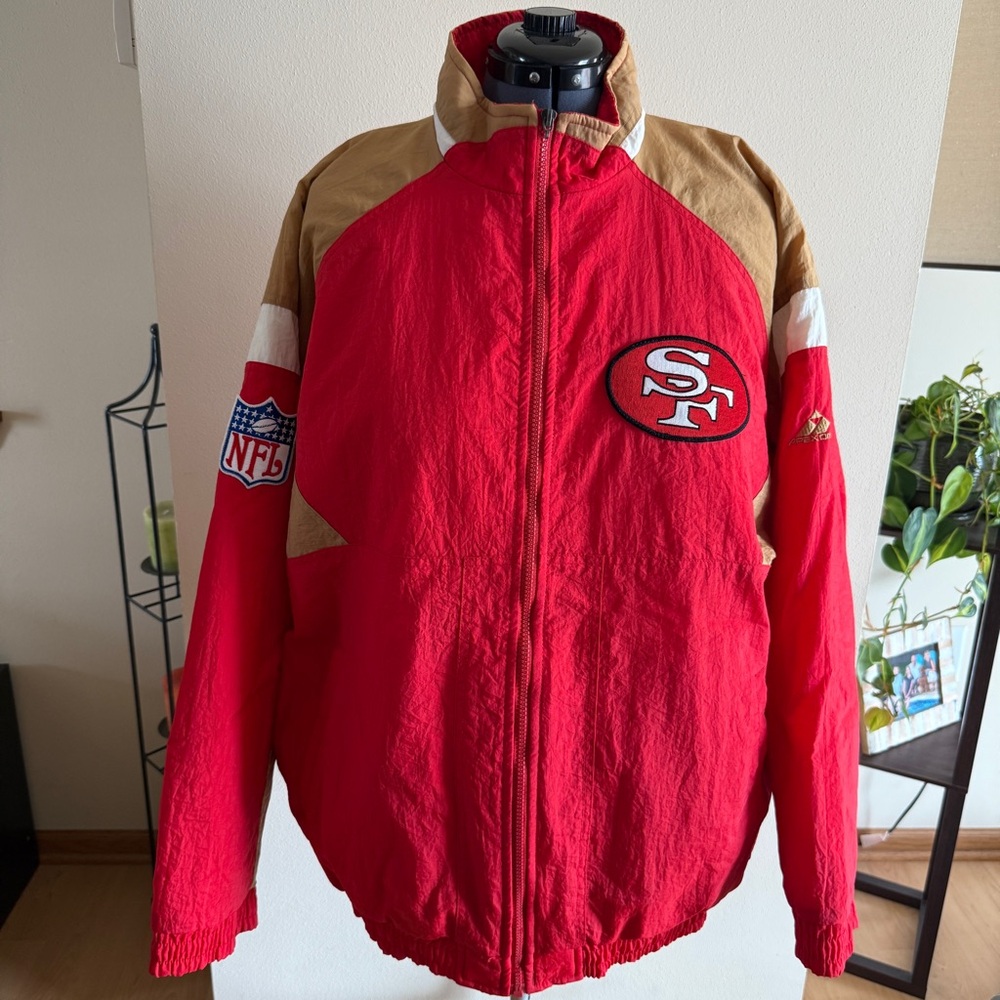 Vintage San Francisco 49ers Apex One NFL Men’s Full-Zip Jacket, Size XL